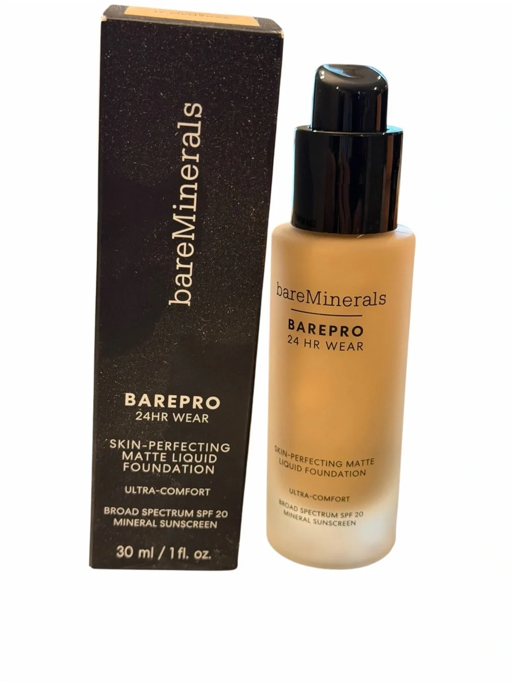 bareMinerals BAREPRO Skin-Perfecting MATTE Liquid Foundation FAIR 17 Neutral NEW